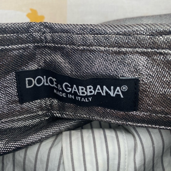 Dolce & Gabbana women’s shirt ( metallic accents)size small - Picture 4 of 9